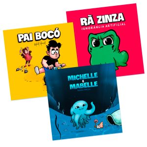 COMBO DE LIVROS 5 - Rã Zinza + Pai Bocó + Michelle e Mabelle